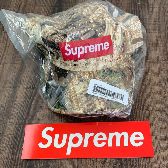Supreme Bling Camp Caphat Green 